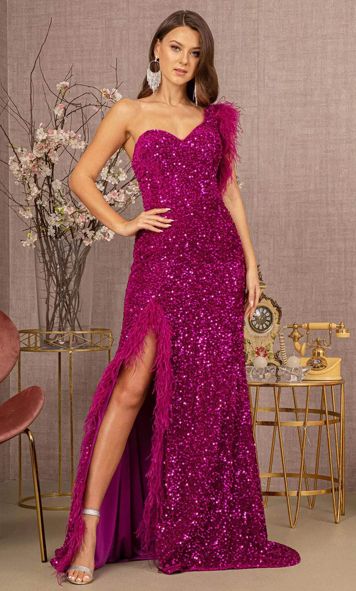 GLS by Gloria GL3154 Prom Dress - Magenta | NewYorkDress