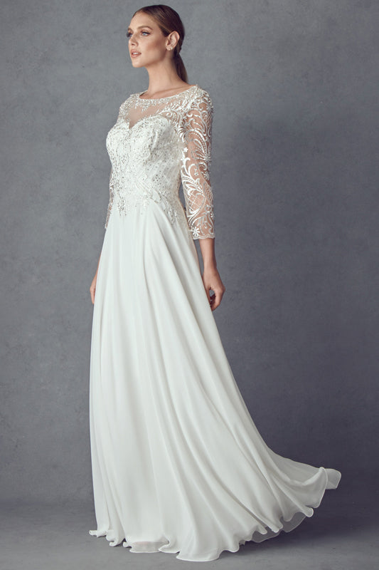 JULIET M11W Embroidered Lace Beaded Bodice Formal Missy Dress The Gown Galleria JULIET M11W Embroidered Lace Beaded Bodice Formal Missy Dress The Gown Galleria