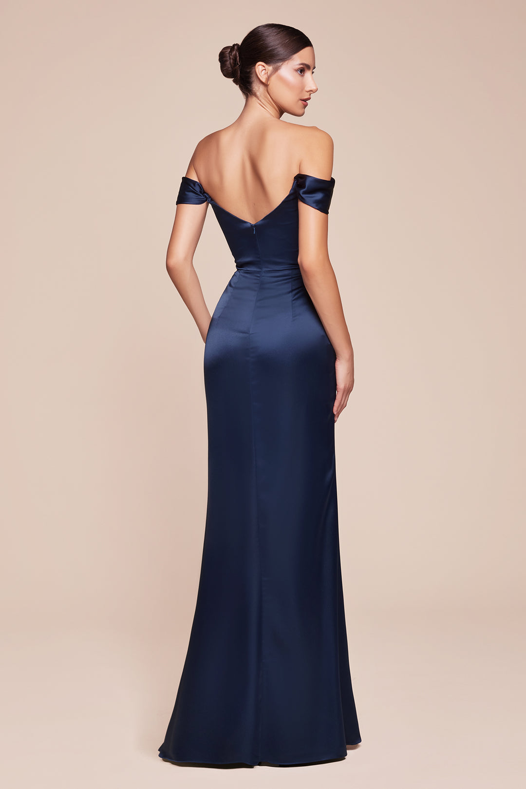 plus size satin corset dress Plus-Size Long Prom Dress with Corset Back