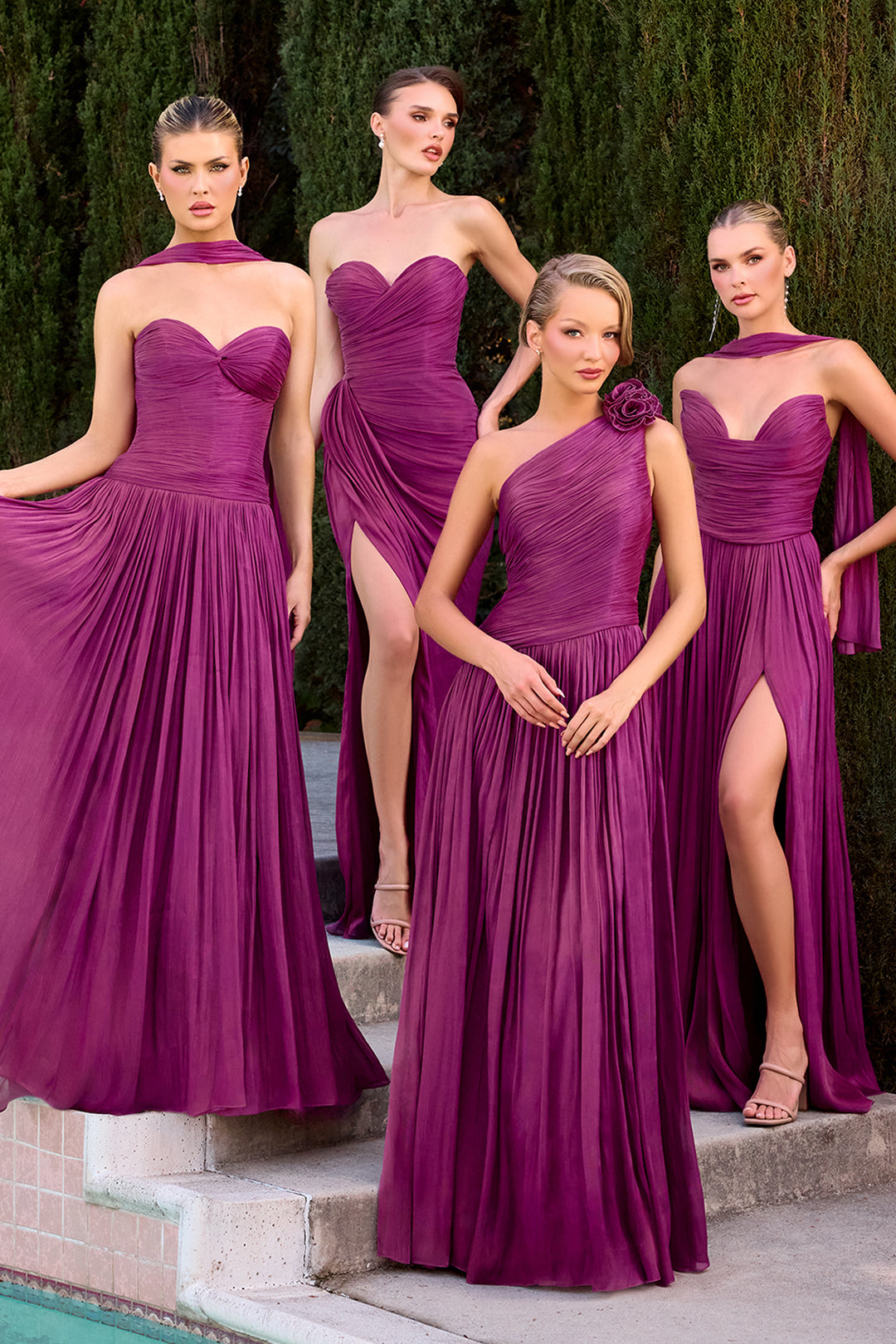 Cinderella Divine CD410 Evening Gown with Sweetheart Neckline
