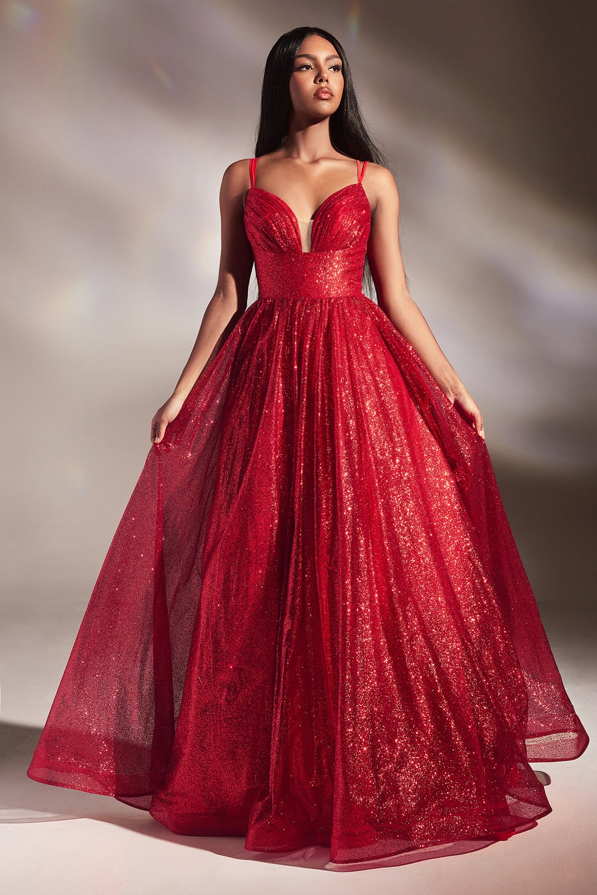 Cinderella Dress Red Sequin – Indy_c