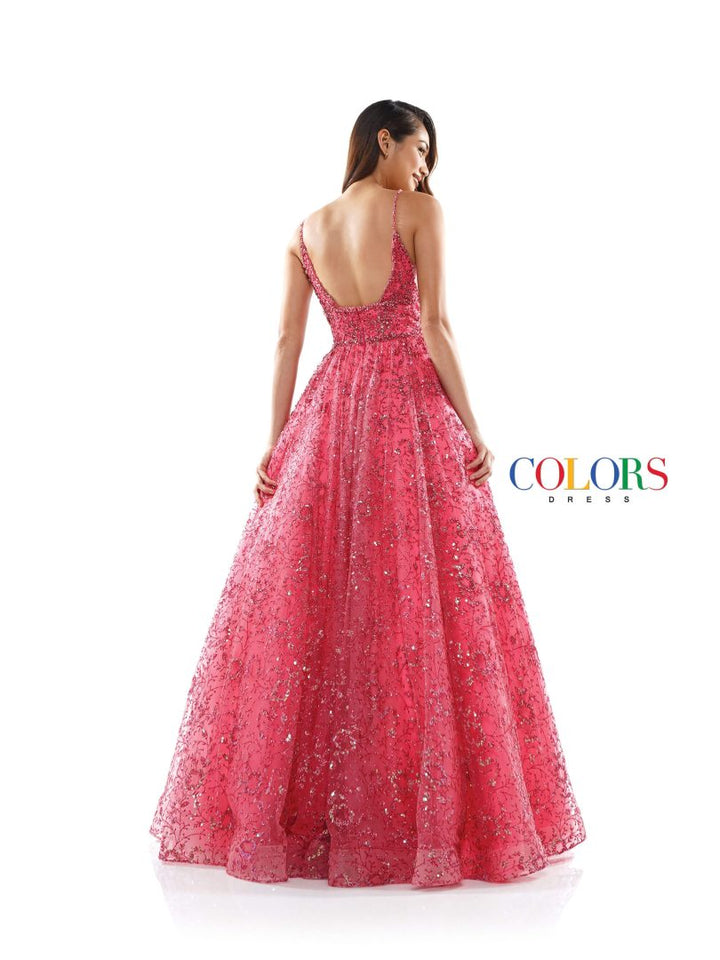 Colors Dress 2288 Sweetheart Long Prom Dress With Embellishments