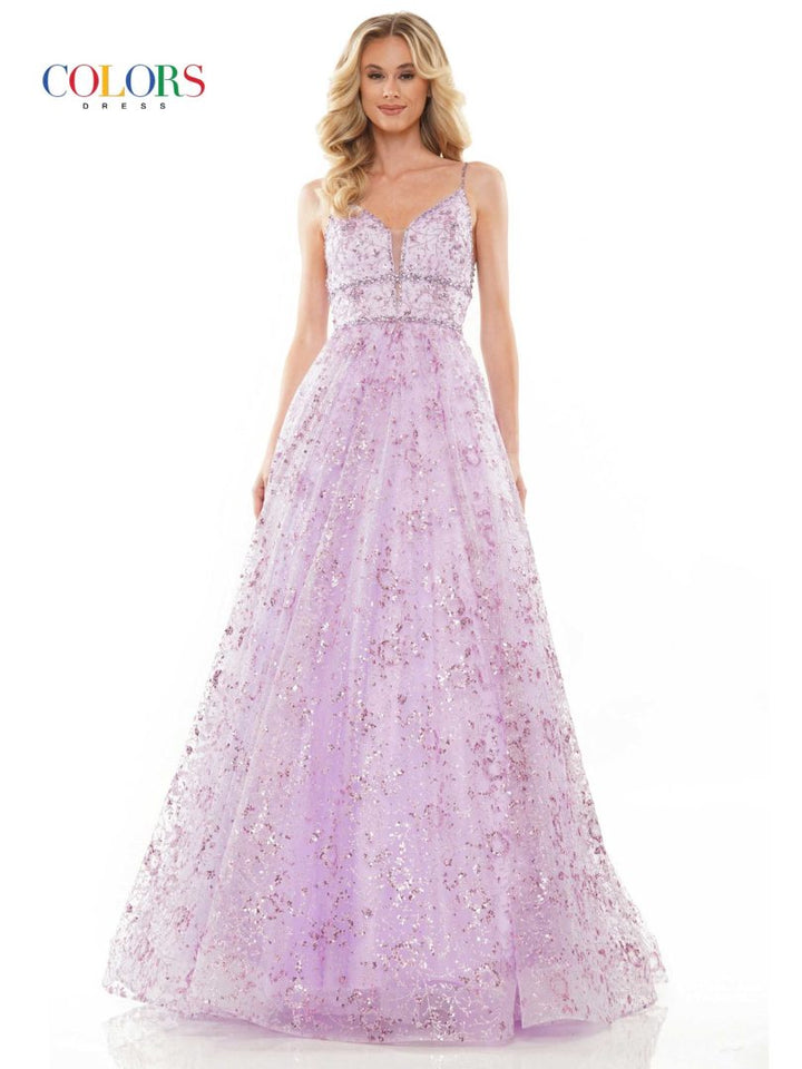 Colors Dress 2288 Sweetheart Long Prom Dress With Embellishments