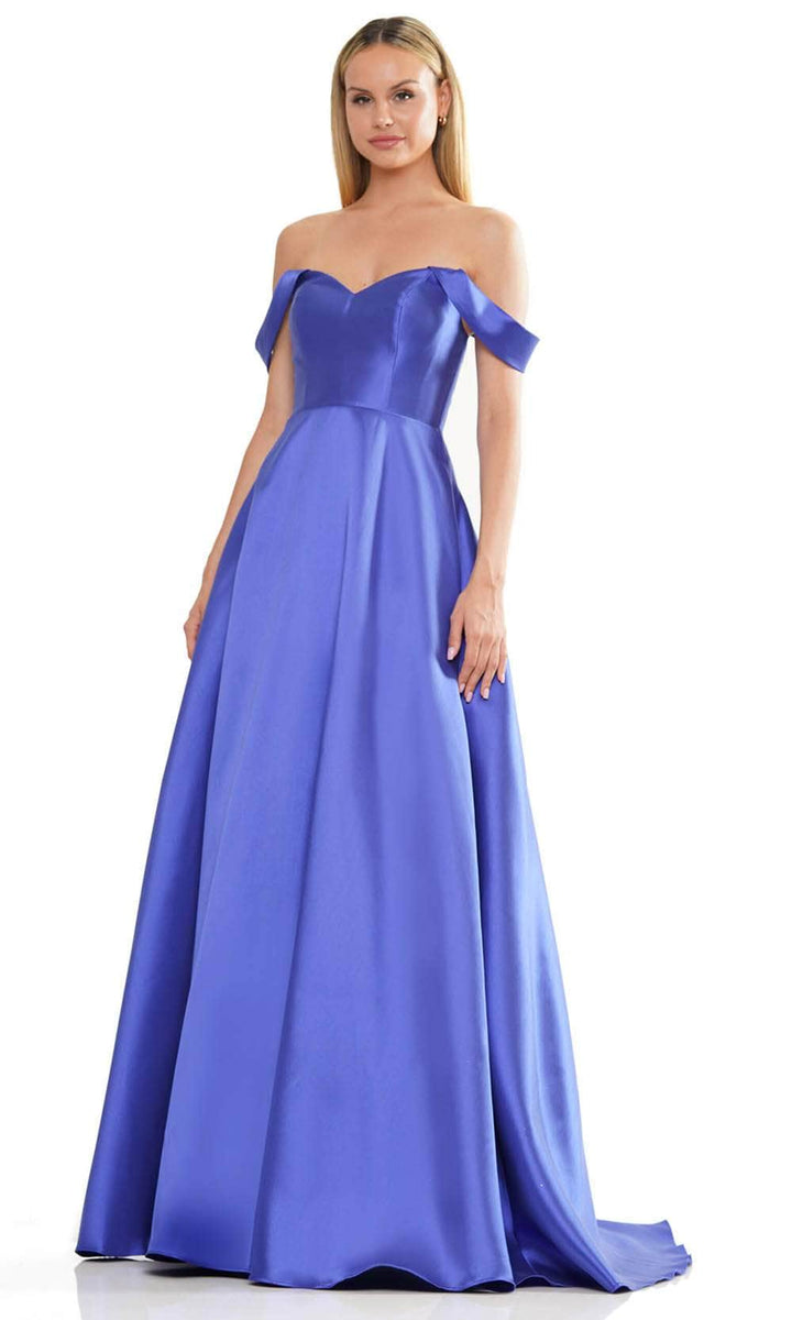 Colors Dress 3182 Off-The-Shoulder Long Prom Dress