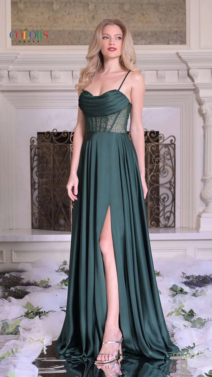 Colors Dress 3431 A-Line Prom Dress With Sweetheart Neckline