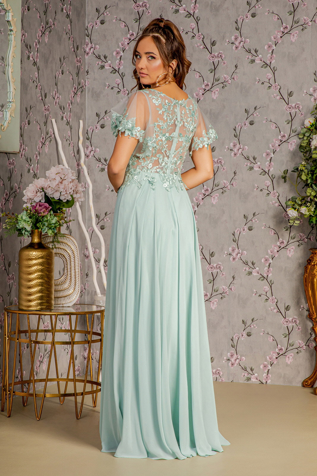GLS by Gloria GL3352 Prom Dress - Dusty Rose | NewYorkDress GLS by Gloria GL3352 Prom Dress - Dusty Rose | NewYorkDress