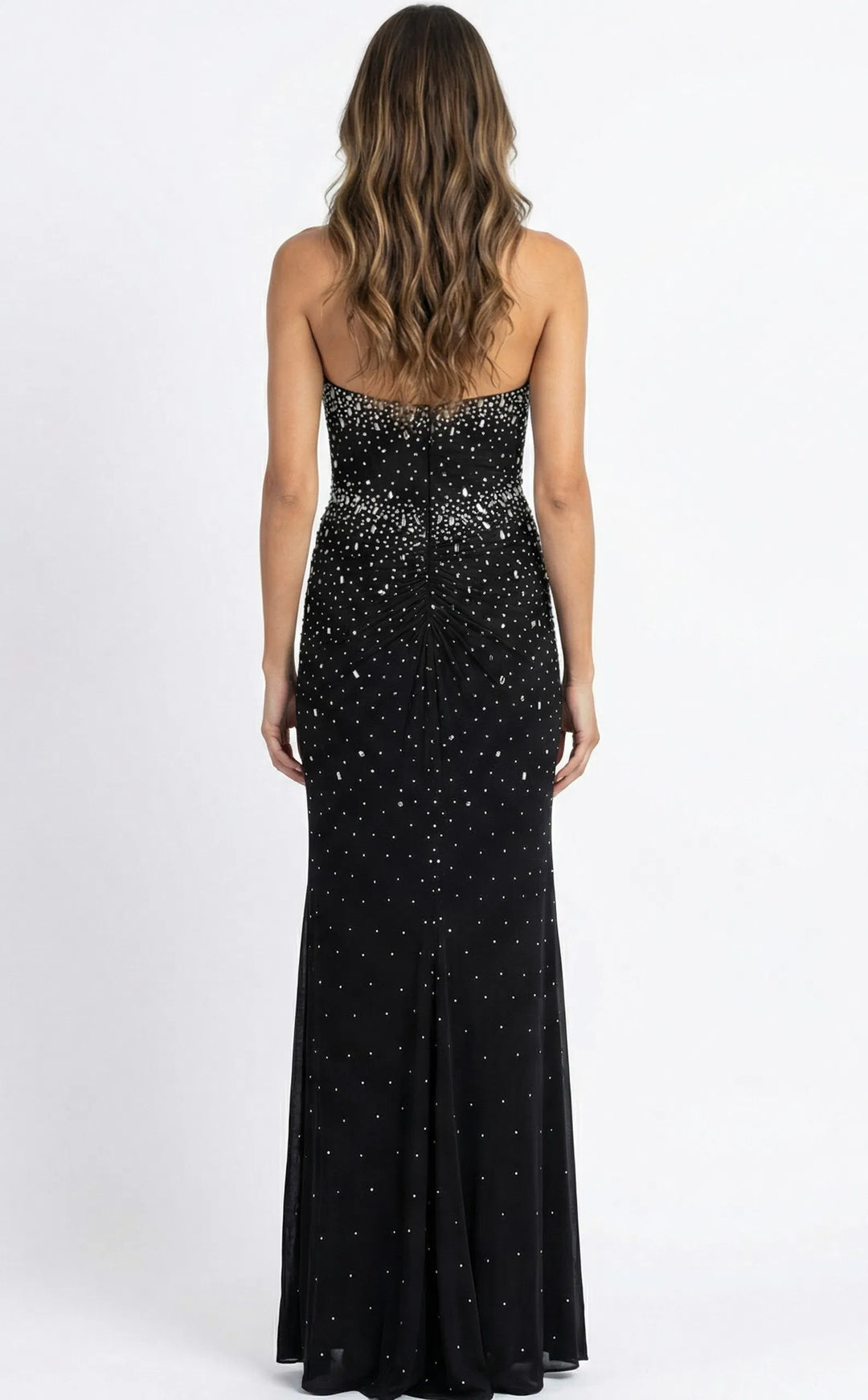Jovani 48373 Evening Gown With Halter Neckline And Beading