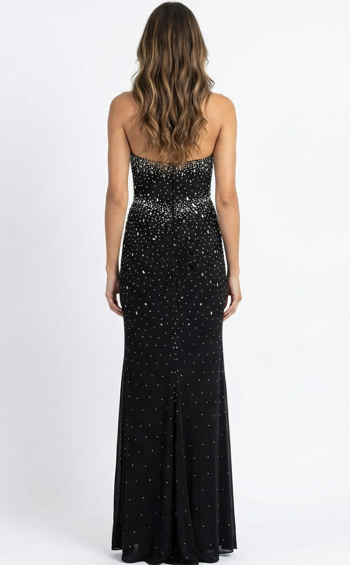 Jovani 48373 Evening Gown With Halter Neckline And Beading