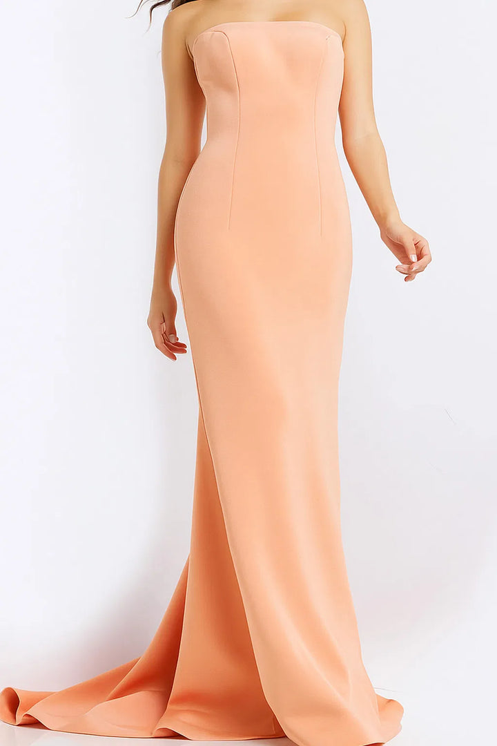 Jovani 07427 Strapless Fitted Prom Gown