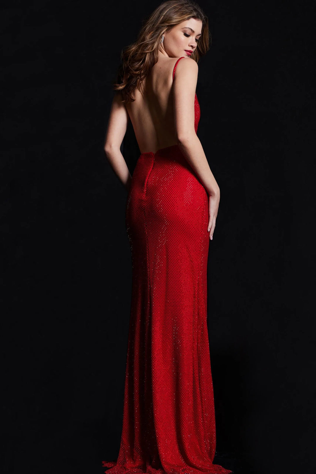 Jovani 08531 Sleeveless Backless Evening Gown