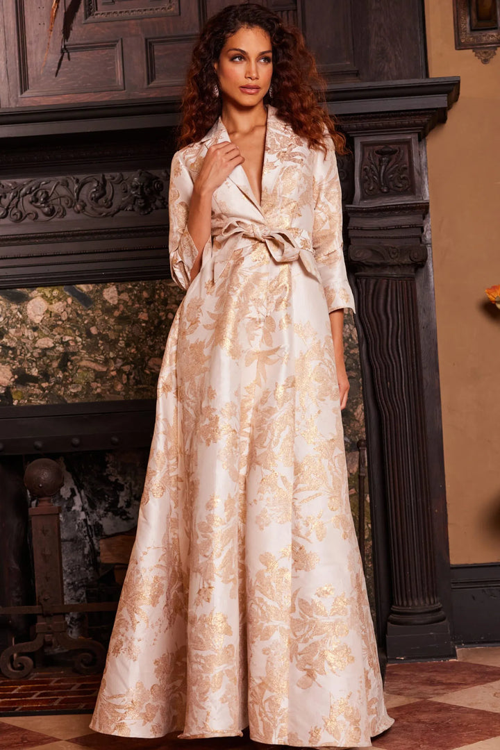 Jovani 23178 Floral Printed A-Line Evening Dress