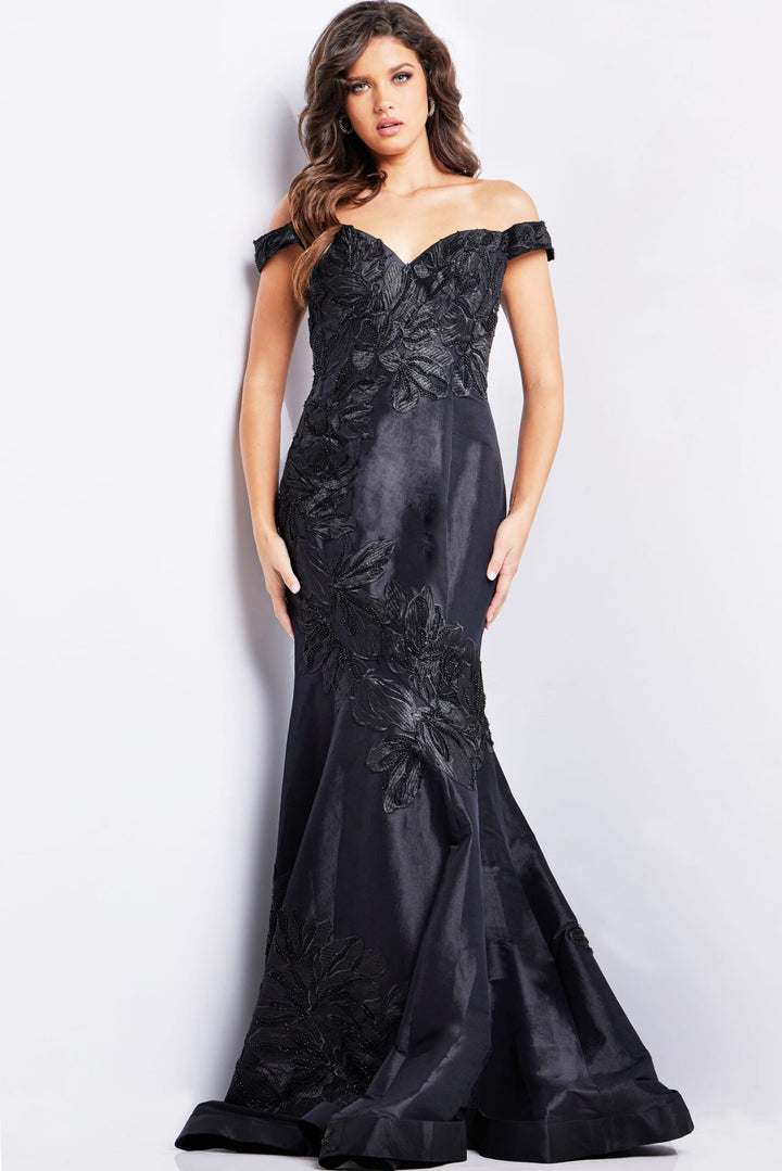 Jovani 23928 Embroidered, Sweetheart Neck Dress