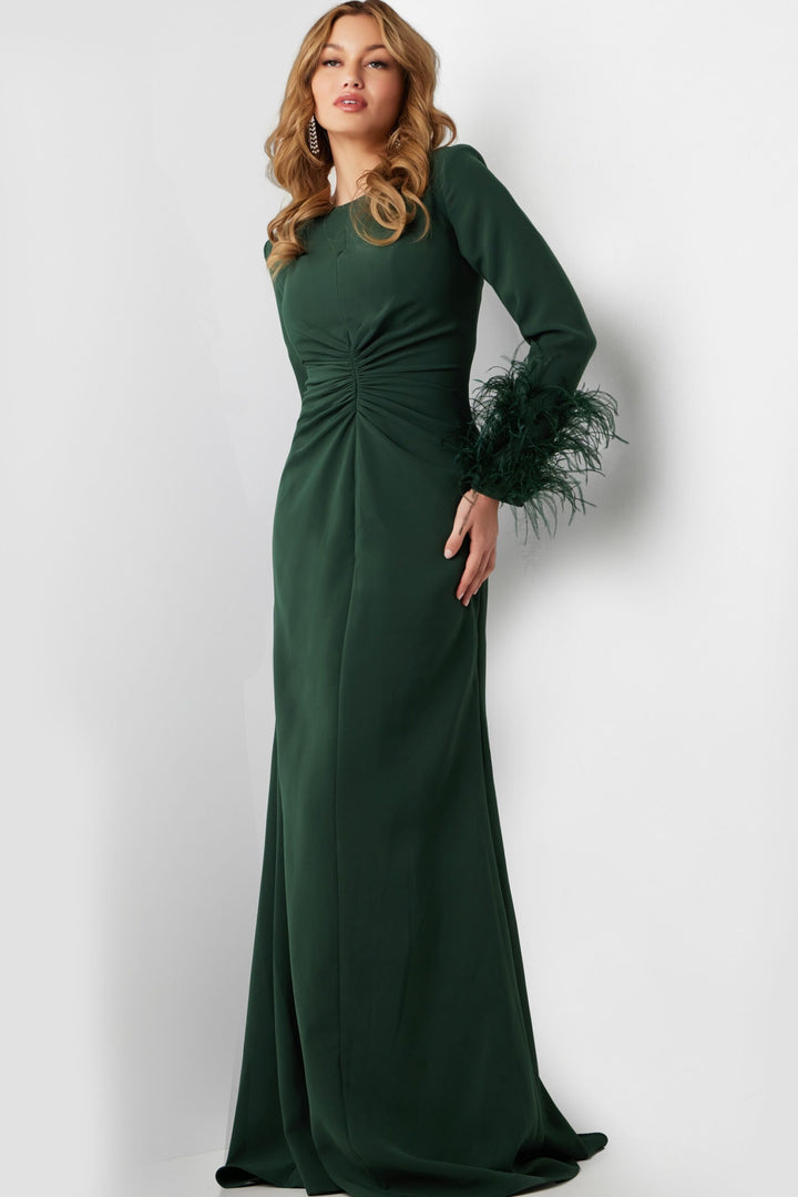 Jovani 25898 Ruched Back Sheath Mother of the Groom Dress