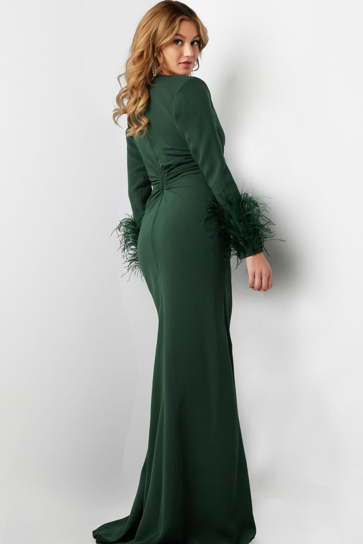 Jovani 25898 Ruched Back Sheath Mother of the Groom Dress