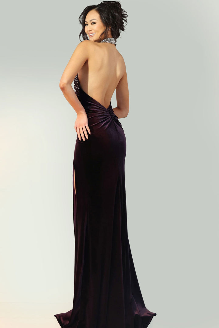 Jovani 48960 Long Prom Dress With Fitted Sheath Silhouette