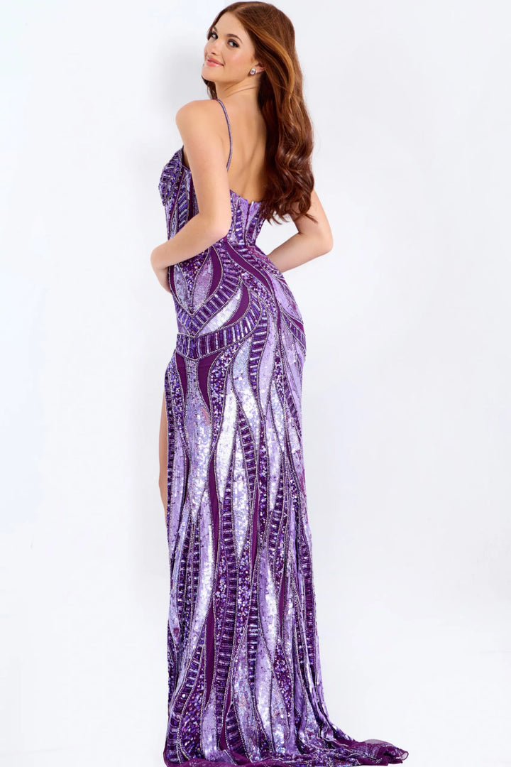 Jovani 49228 Evening Gown With Sheath Silhouette