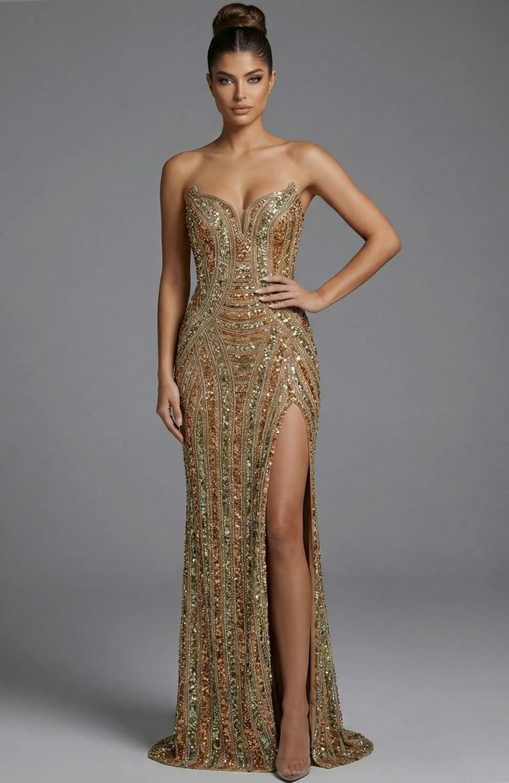 Jovani 49232 Evening Gown With Strapless Sweetheart Neckline