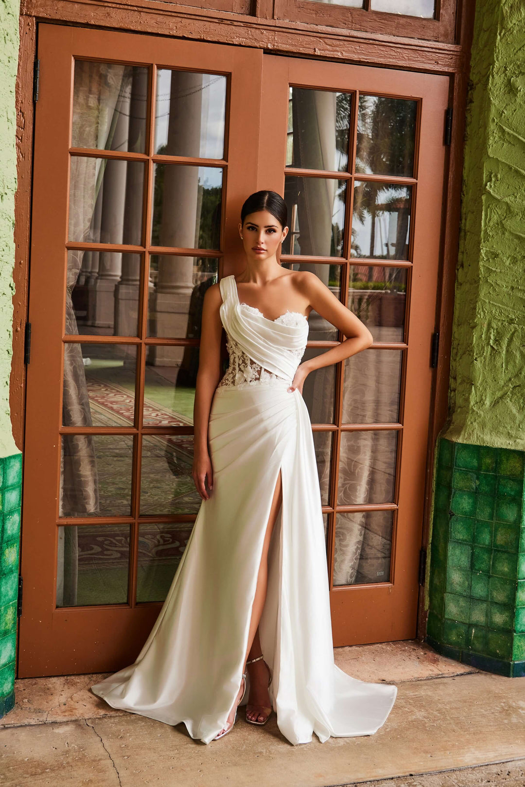 Nox Anabel E1526 Prom Dress - White | NewYorkDress Nox Anabel E1526 Prom Dress - White | NewYorkDress