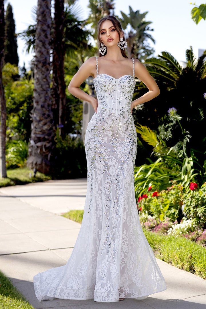 Portia & Scarlett PS25150 Crystal Mermaid Prom Dress