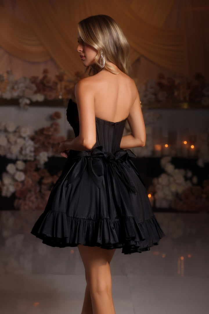 Portia & Scarlett PS25700 Strapless Prom Dress With Corset Bodice