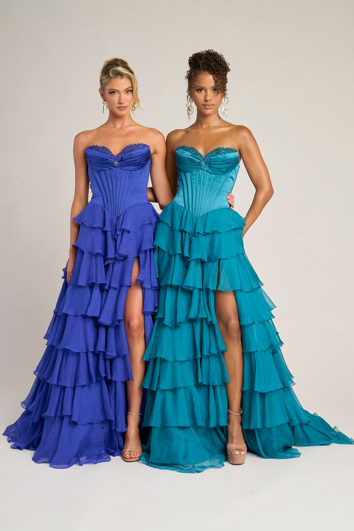 Portia & Scarlett PS25963 Lace Sweetheart Evening Gown
