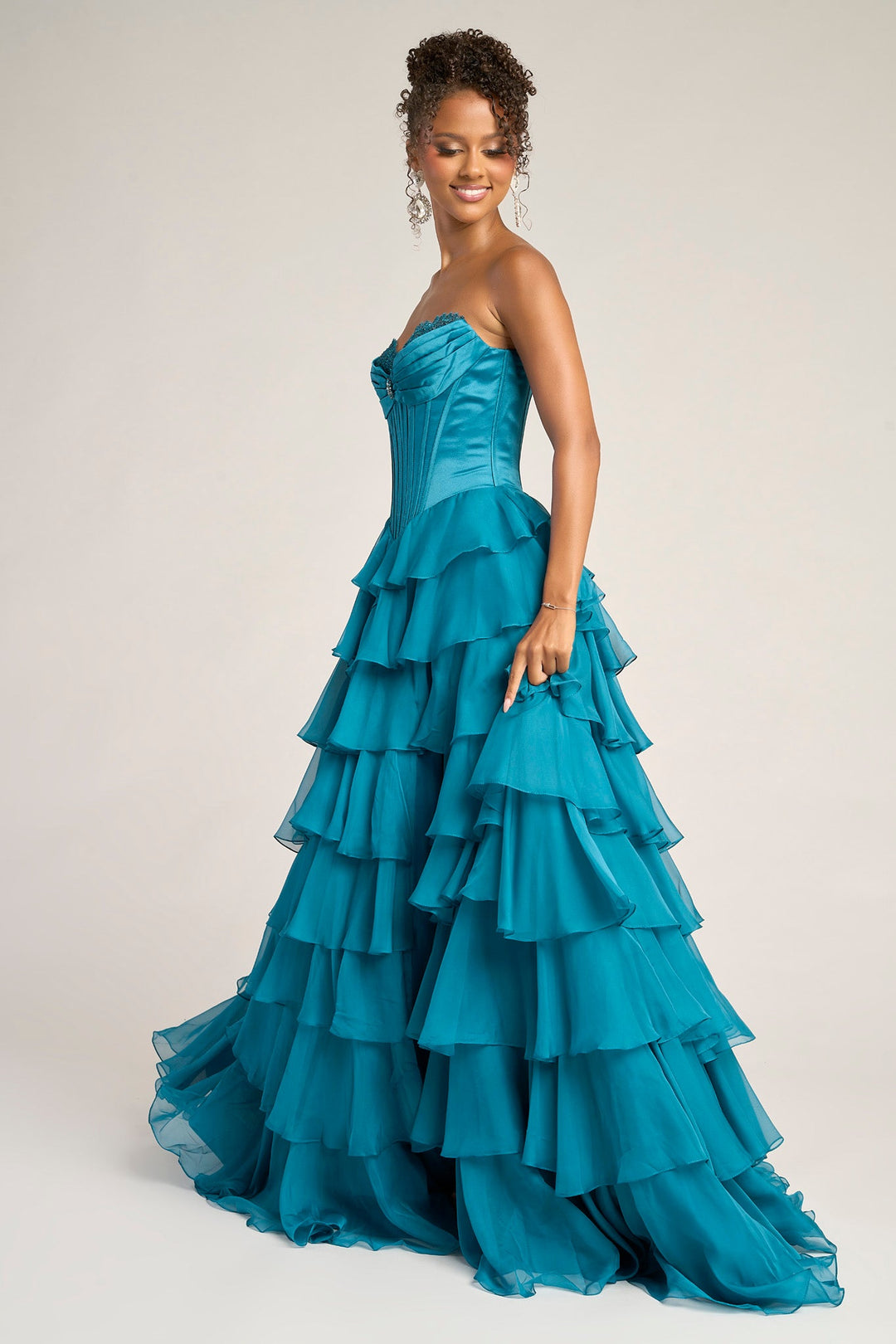 Portia & Scarlett PS25963 Lace Sweetheart Evening Gown