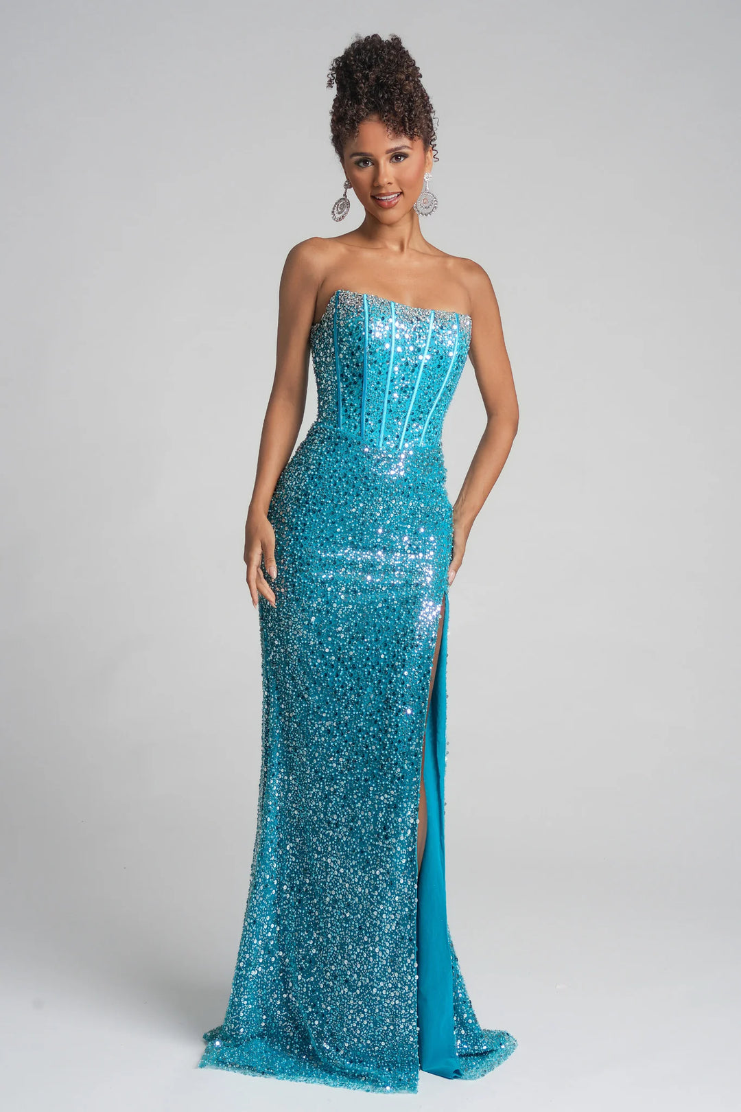 Portia & Scarlett XO054 Fitted Sheath Silhouette Evening Gown