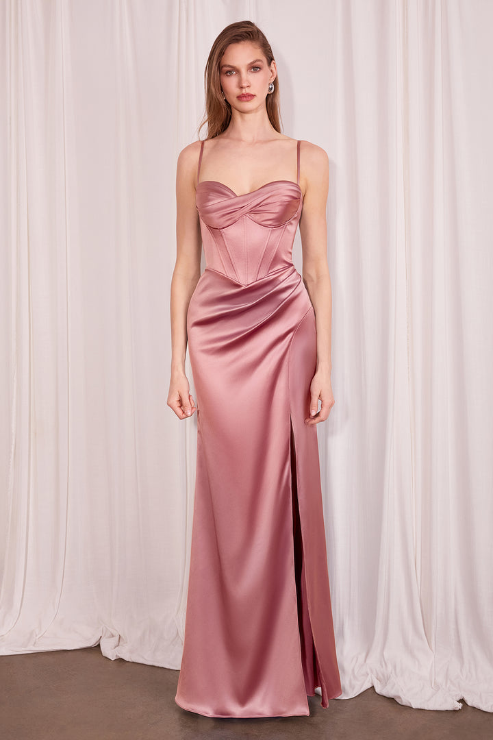 Amoris T608 Evening Gown with Sleek Silhouette