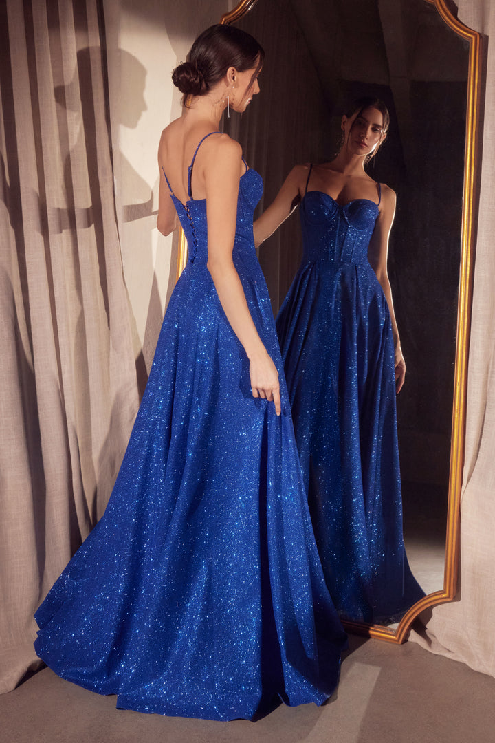 Amoris T706 A-Line Prom Dress with Sweetheart Neckline