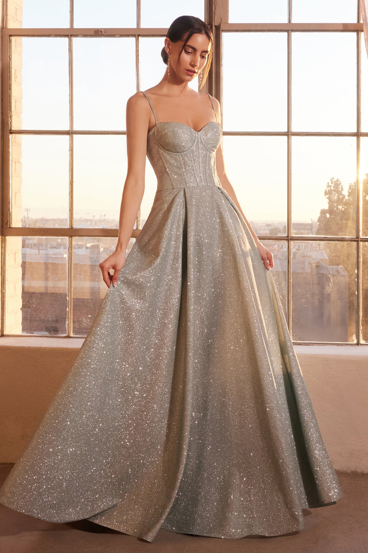 Amoris T706 A-Line Prom Dress with Sweetheart Neckline