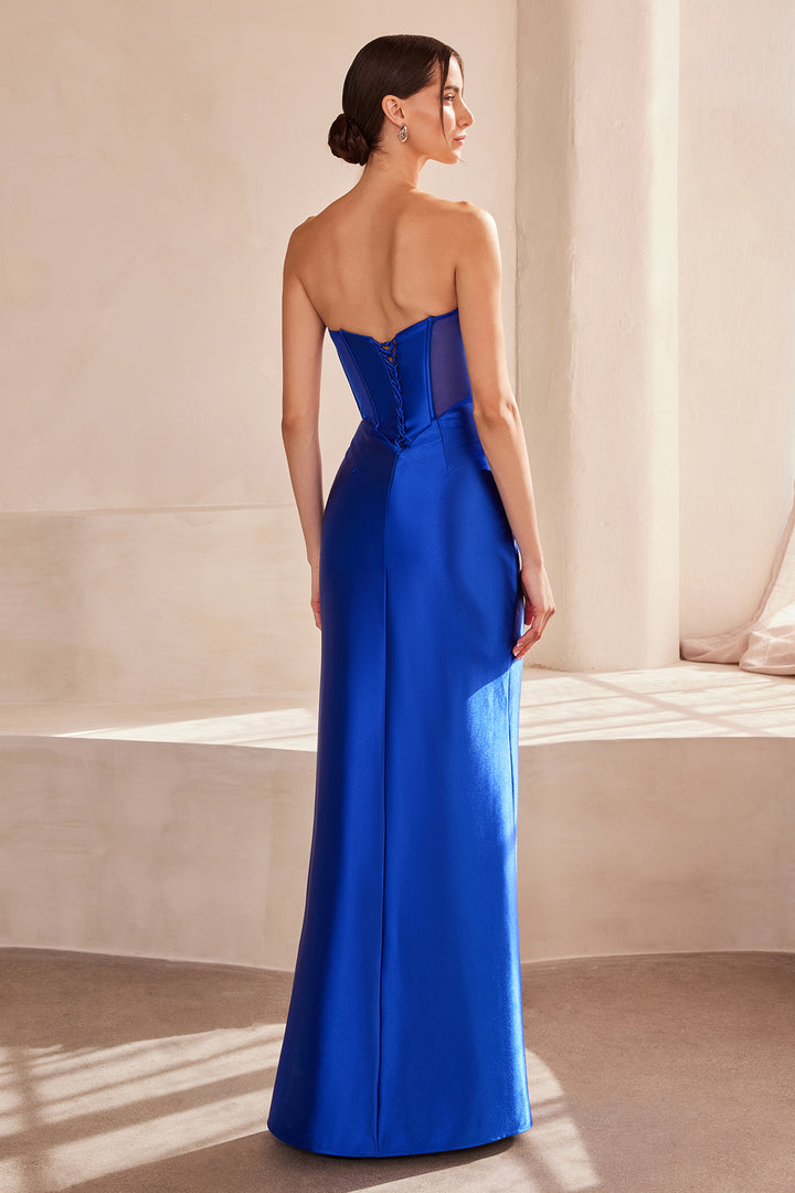 Amoris T708 Evening Gown with Sweetheart Neckline
