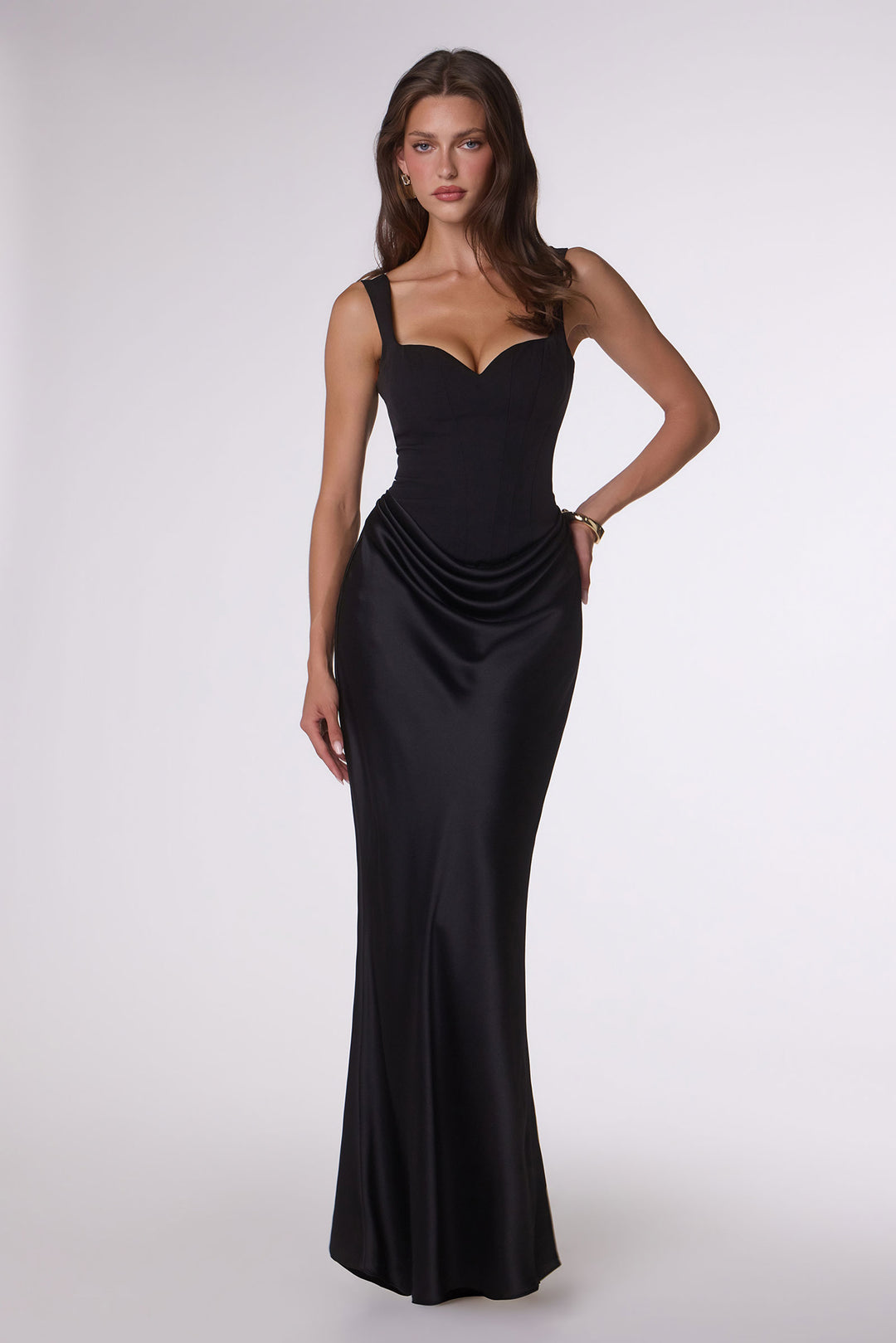Amoris T742 Evening Gown with Fitted Silhouette