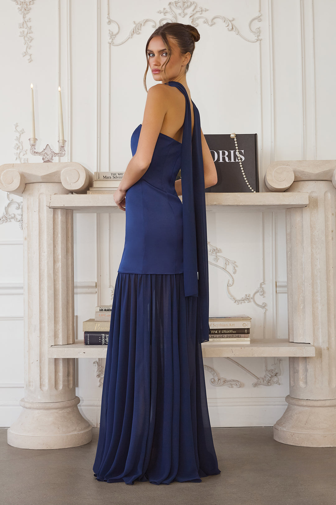 Amoris T825 Evening Gown with Strapless Silhouette