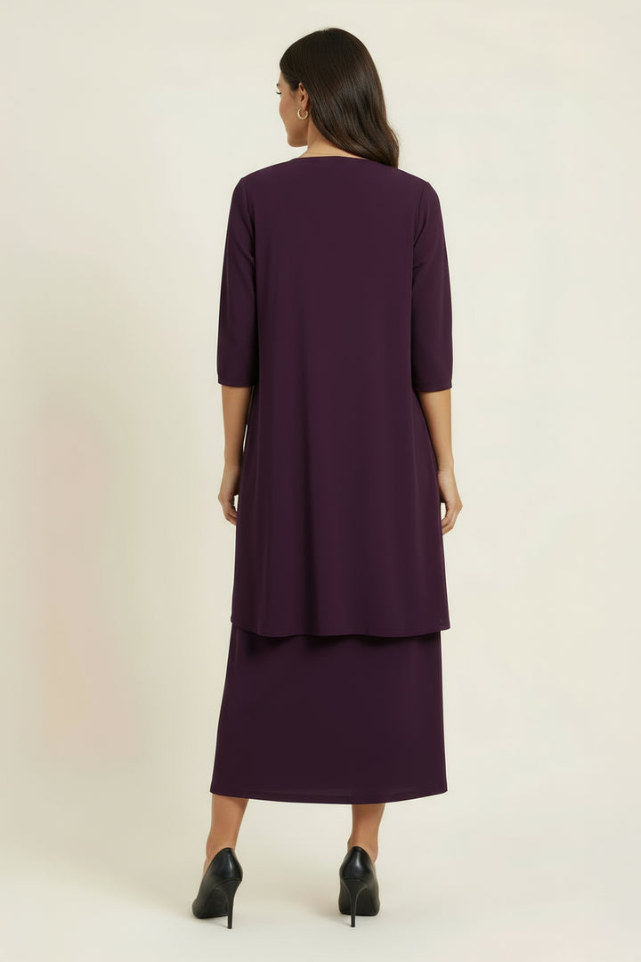 Amoris T9000 Evening Gown with Elegant A-Line Silhouette
