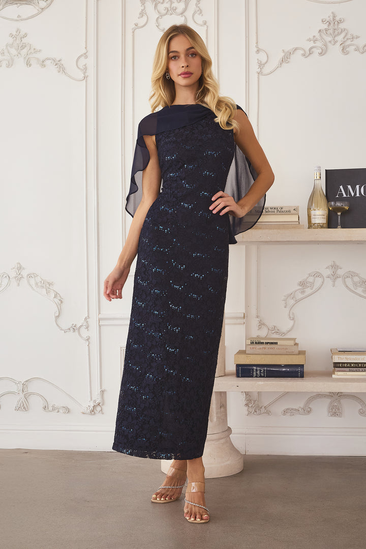 Amoris T906 Evening Gown with Sleeveless