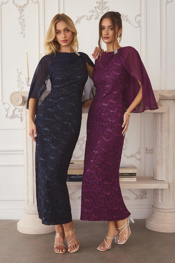 Amoris T906 Evening Gown with Sleeveless