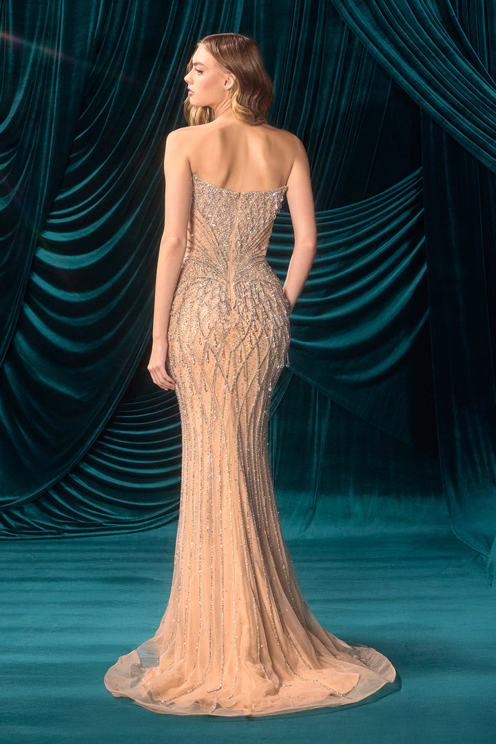 Andrea & Leo A1503 Evening Gown with Sweetheart Neckline