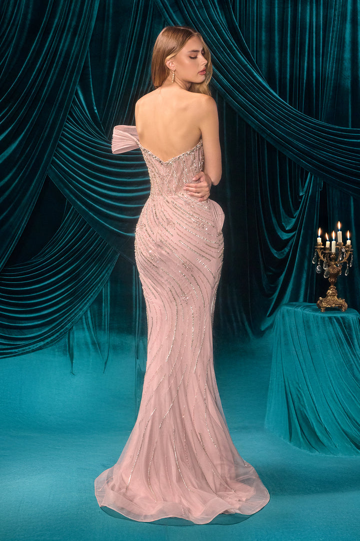 Andrea & Leo A1504 Evening Gown with Sweetheart Neckline
