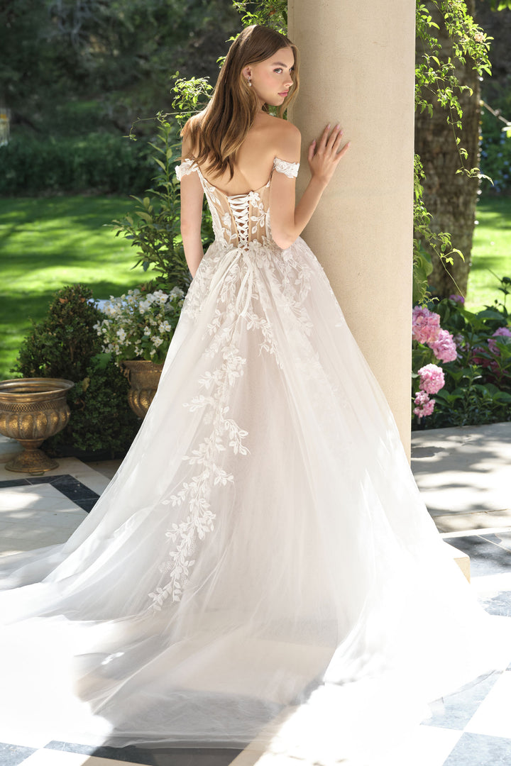 Andrea & Leo WL057 Off-The-Shoulder Ball Gown Prom Dress