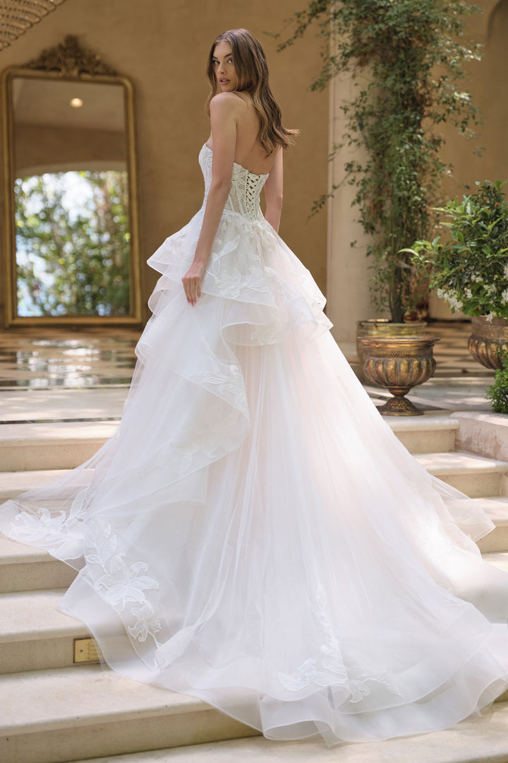Andrea & Leo WL059 Evening Gown with Strapless Sweetheart Neckline
