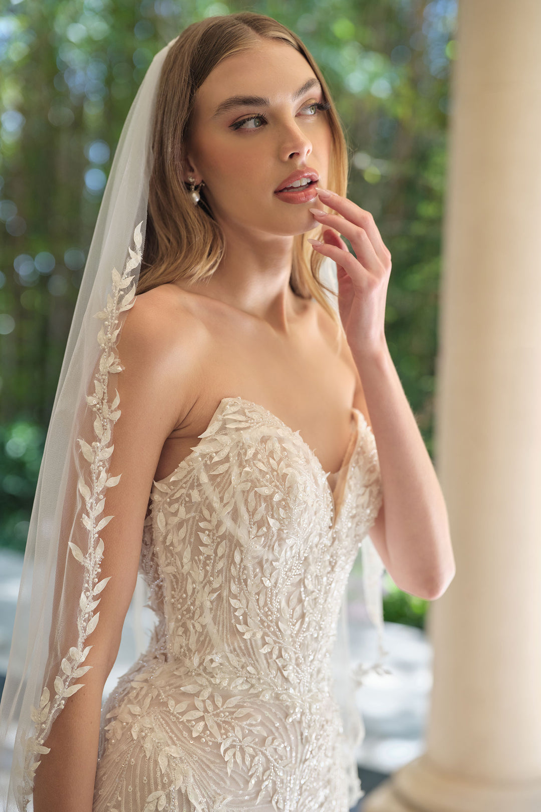 Andrea & Leo WL060 Mermaid Evening Gown with Strapless Neckline