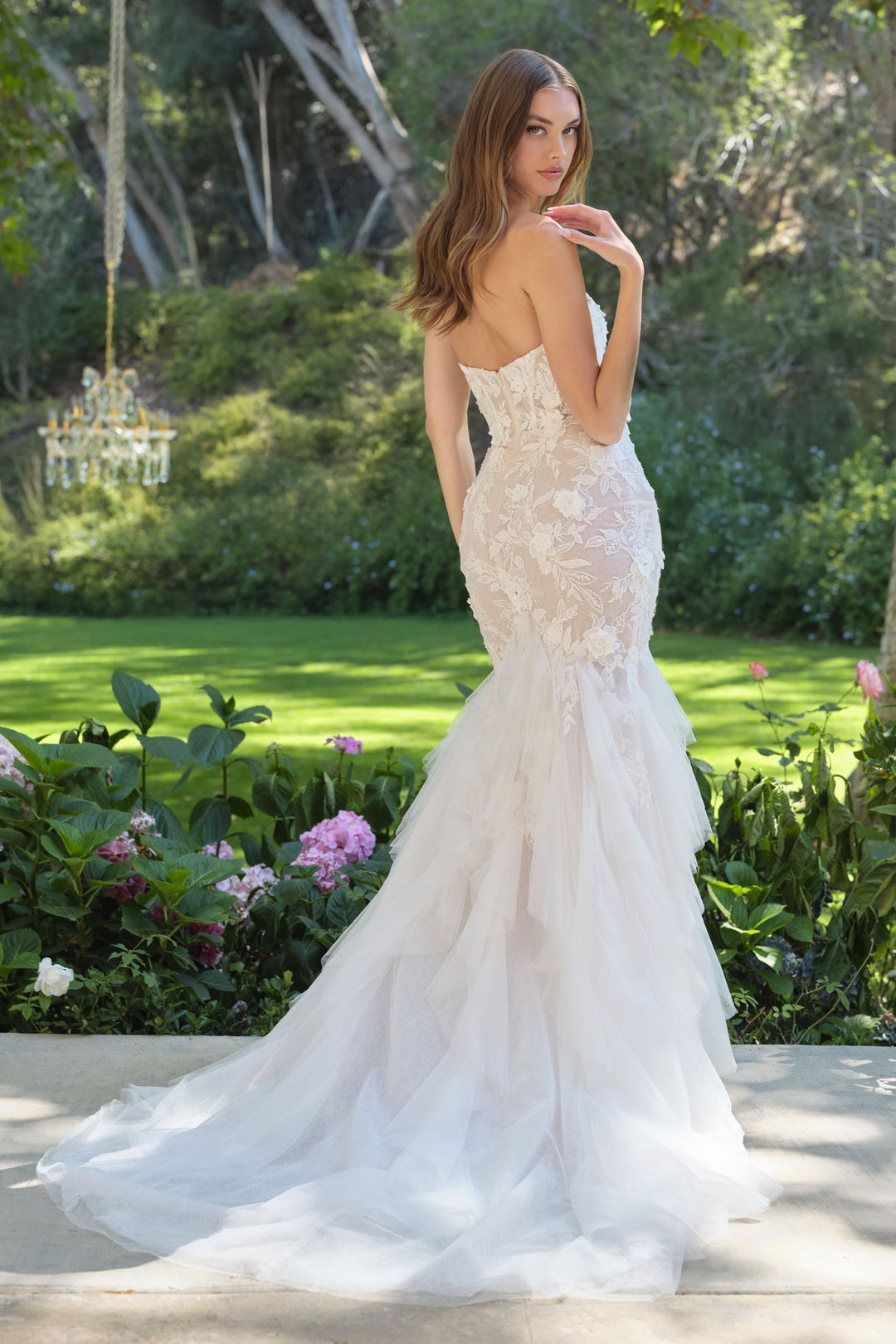 Andrea & Leo WL062 Evening Gown Fit-and-Flare Silhouette