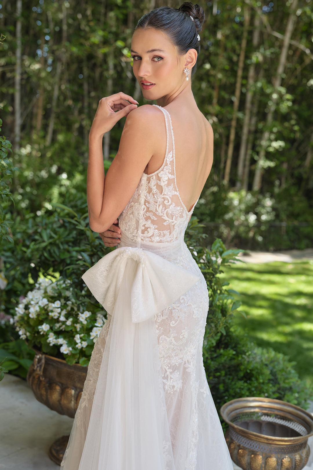 Andrea & Leo WL068 Evening Gown with Mermaid Silhouette