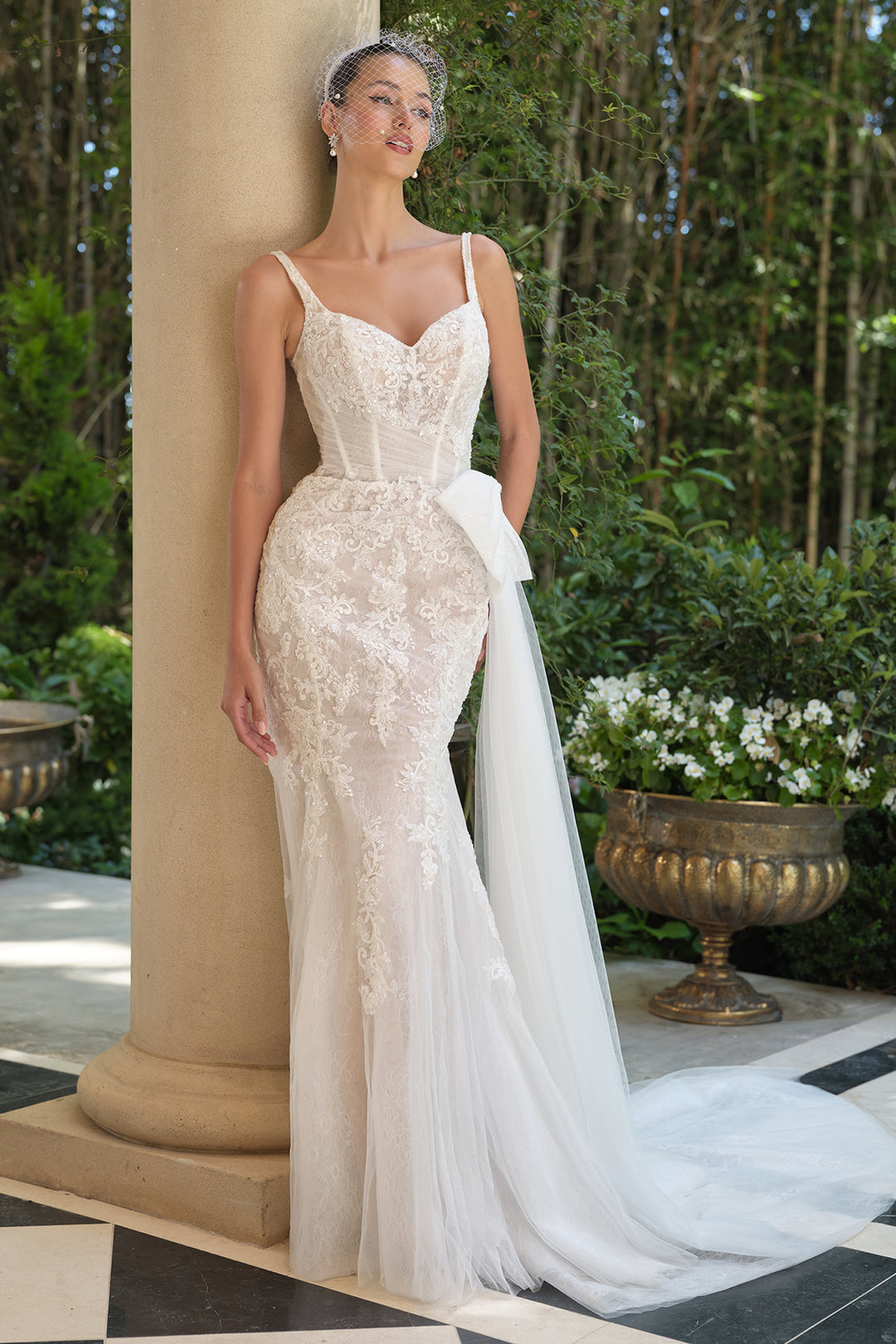 Andrea & Leo WL068 Evening Gown with Mermaid Silhouette