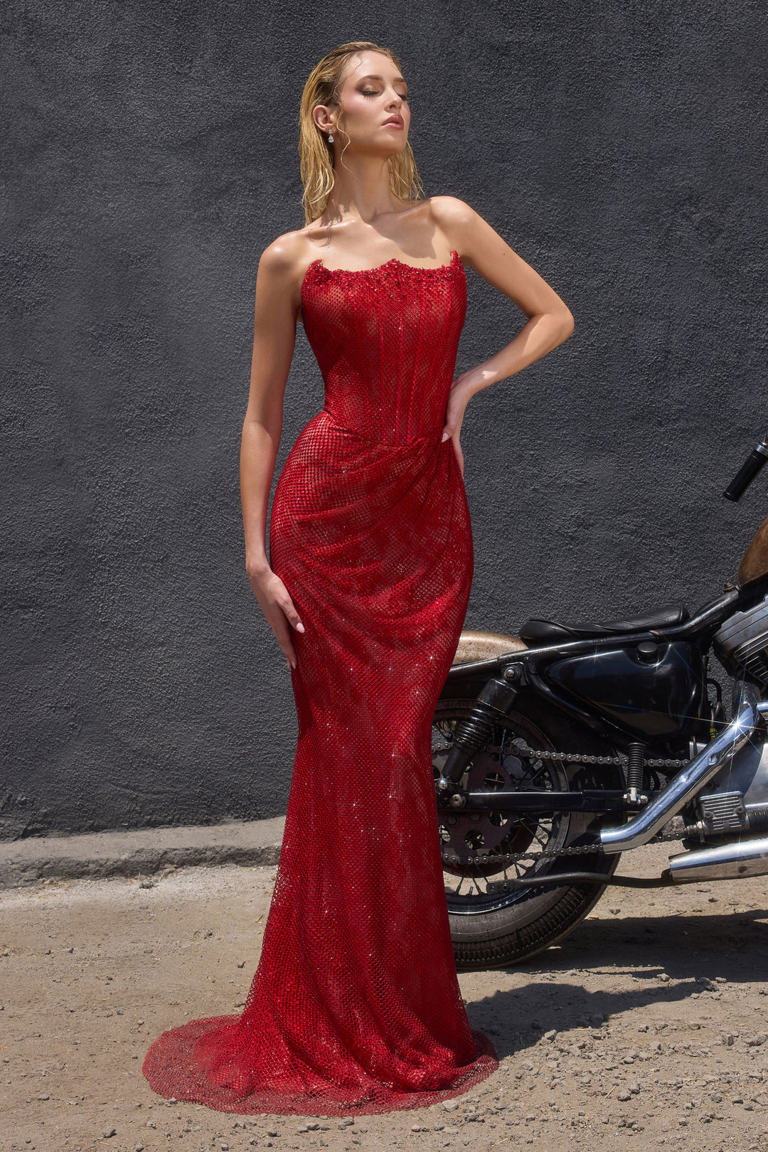Cinderella Divine CB162 Evening Gown Fitted Silhouette