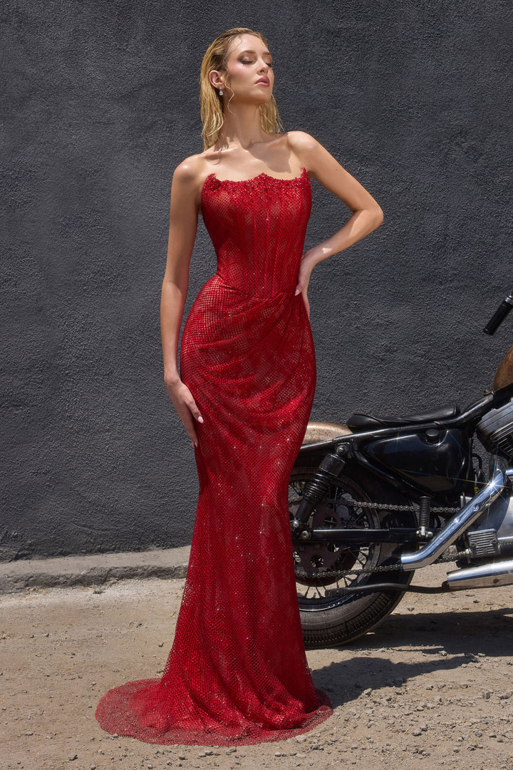 Cinderella Divine CB162 Evening Gown Fitted Silhouette