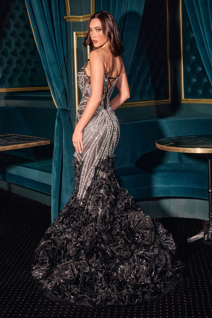 Cinderella Divine CC2488 Evening Gown Fitted Mermaid Silhouette