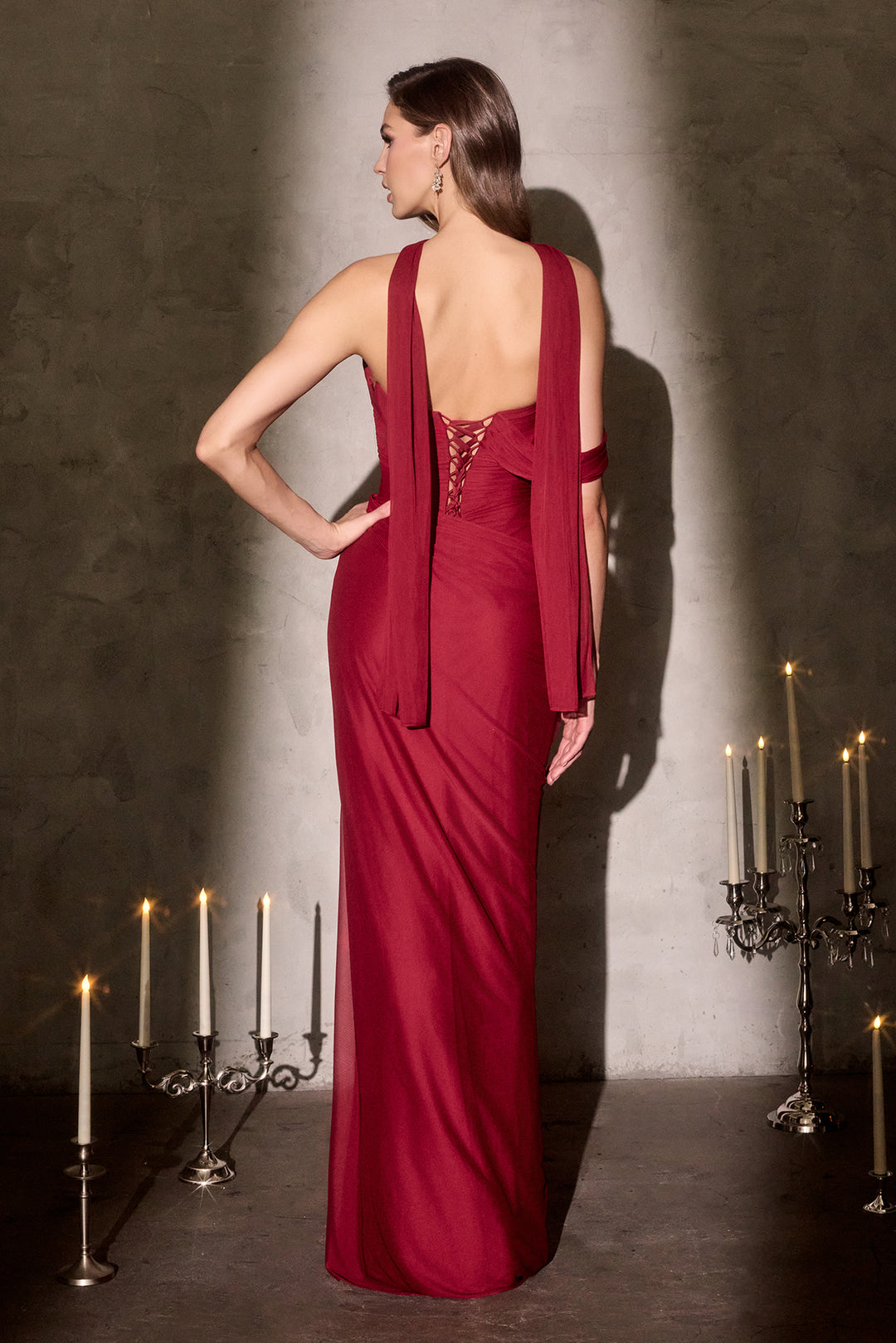 Cinderella Divine CD406 Evening Gown with Sweetheart Neckline
