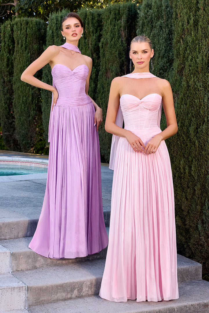 Cinderella Divine CD414 Evening Gown A-Line Silhouette