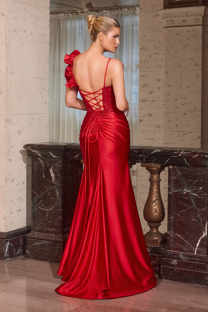 Cinderella Divine CM386 Evening Gown with Sweetheart Neckline